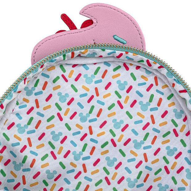 Mochila Loungefly Disney de Mickey y Minnie con diseño de helado - 2