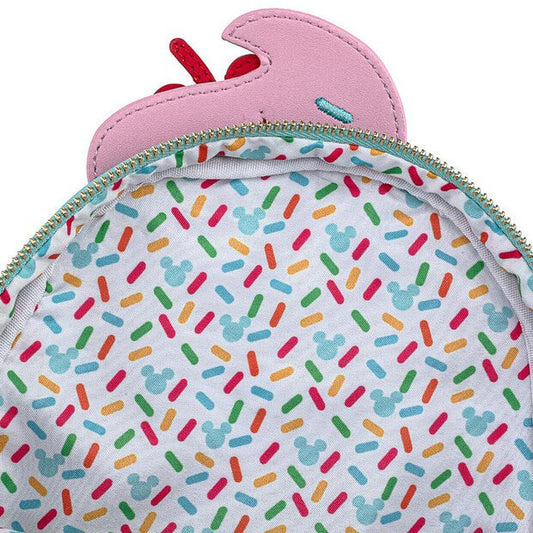 Mochila Loungefly Disney de Mickey y Minnie con diseño de helado - 2
