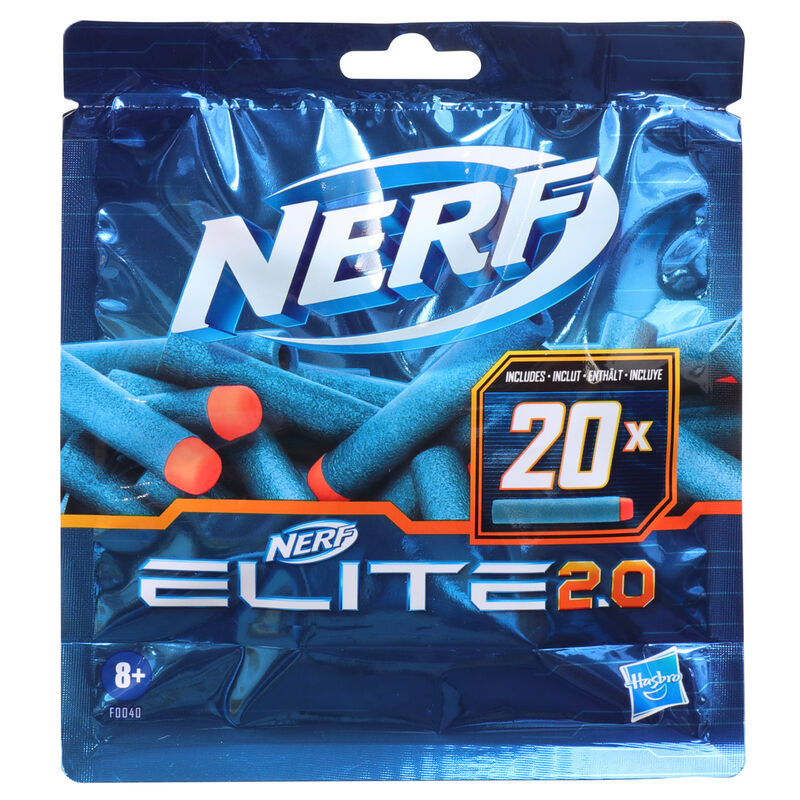 Pack de 20 dardos de espuma Nerf Elite 2.0