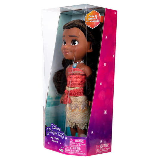 Muñeca Vaiana Disney de 38 cm con vestuario coral y beige - 3