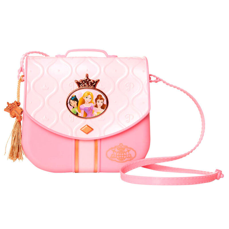 Bolso de viaje rosa Disney Princesas con llaves y dinero de juguete - 4