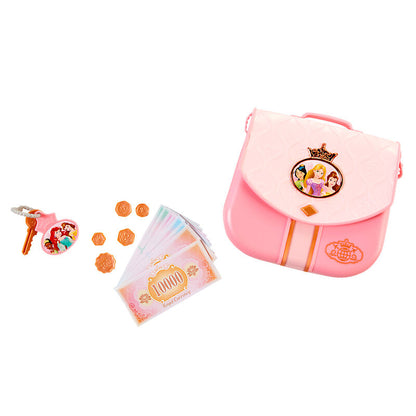 Bolso de viaje rosa Disney Princesas con llaves y dinero de juguete - 5