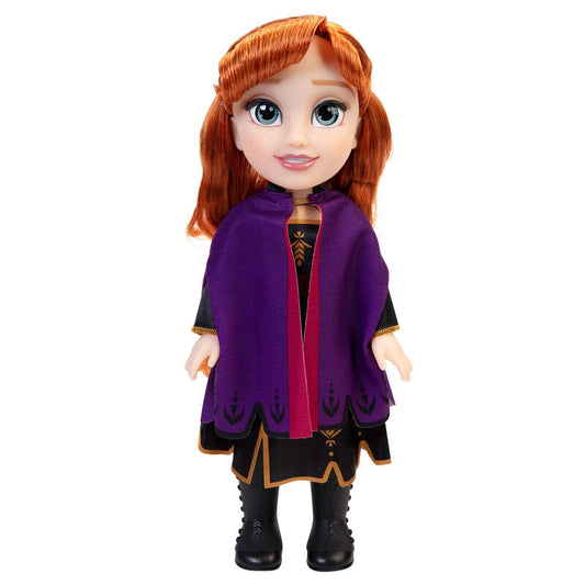 Muñeca Anna de Disney Frozen II de 38 cm con capa morada en caja - 7