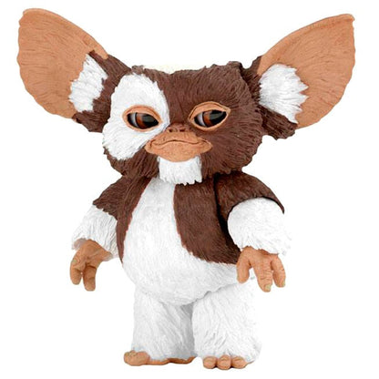 Figura articulada de Gizmo de Gremlins en tonos marrón y blanco
