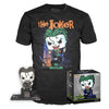 Set Funko POP y camiseta negra DC Comics Jim Lee Joker