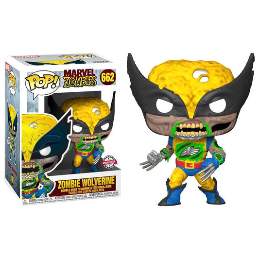Figura FUNKO Pop! Zombie Wolverine de Marvel Zombies en caja - 2