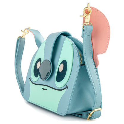 Bolso bandolera Stitch Disney Loungefly azul turquesa - 2