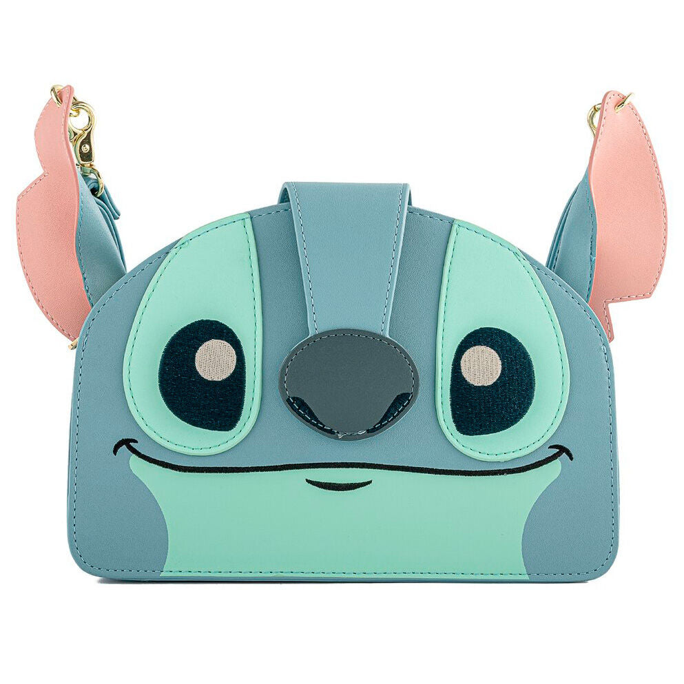 Bolso bandolera Stitch Disney Loungefly azul turquesa - 3