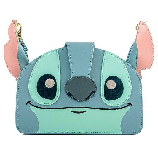 Bolso bandolera Stitch Disney Loungefly azul turquesa - 3