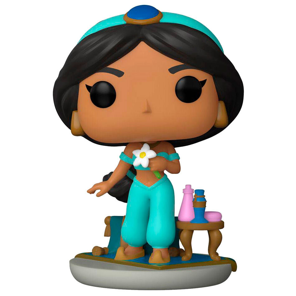 Figura Funko POP! de Jasmine de Disney con traje turquesa y caja con ventana - 2