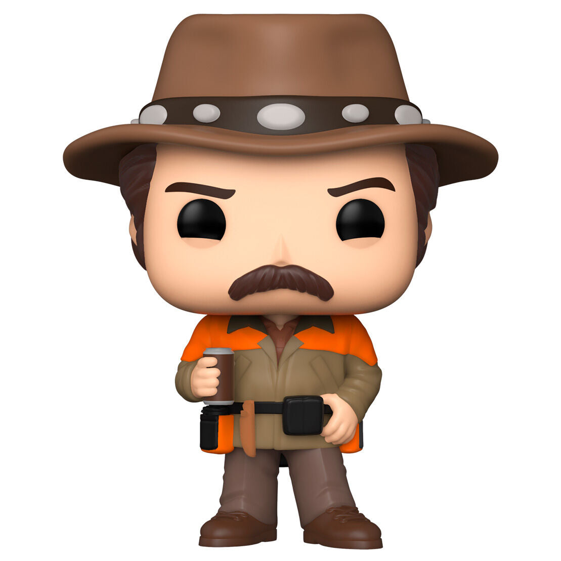 Figura Funko POP! Hunter Ron de Parks and Recreation en caja con ventana - 2