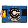 Felpudo azul y negro de Capsule Corp de Dragon Ball Z