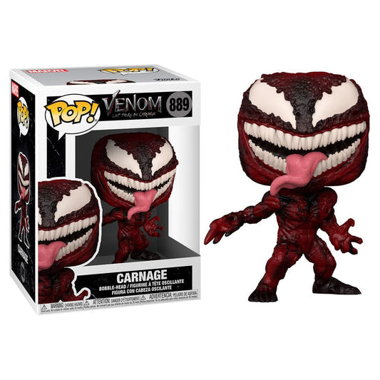 Figura Funko POP! de Carnage de Venom 2 en caja con ventana