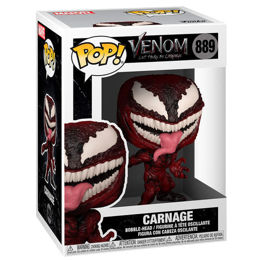 Figura Funko POP! de Carnage de Venom 2 en caja con ventana - 3