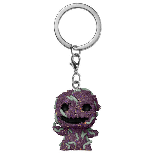 Llavero Pocket POP FUNKO de Oogie Bugs en morado y verde