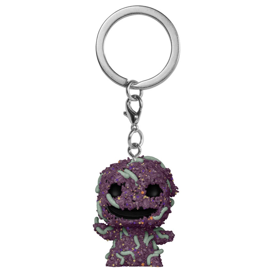 Llavero Pocket POP FUNKO de Oogie Bugs en morado y verde
