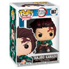 Figura Funko POP! de Tanjiro Kamado de Demon Slayer en su caja