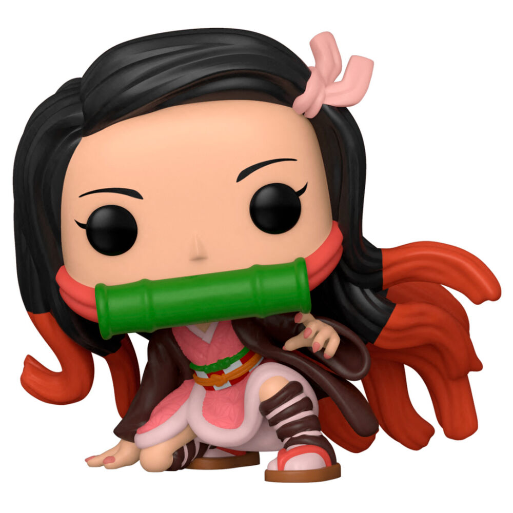 Figura Funko POP! de Nezuko Kamado con tubo de bambú