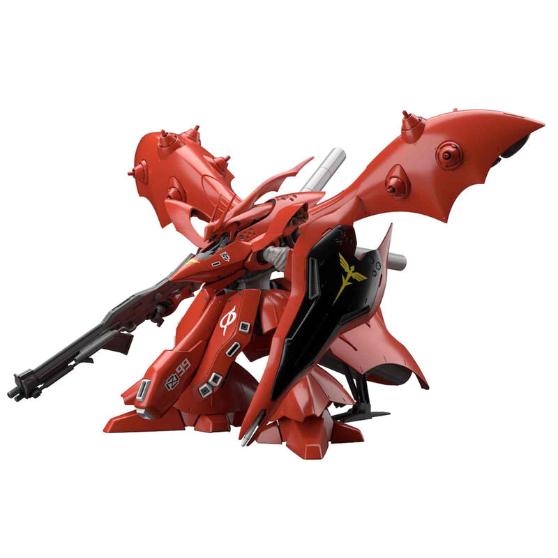 Model kit RG Nightingale 1/144 de Gundam en rojo