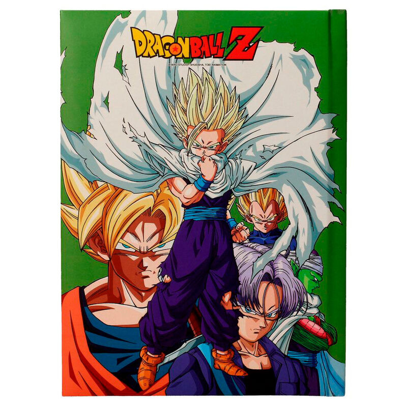 Cuaderno A5 Dragon Ball Z Cell Final Battle con portada luminosa - 2