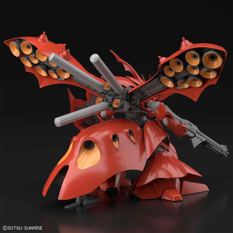 Model kit RG Nightingale 1/144 de Gundam en rojo - 2