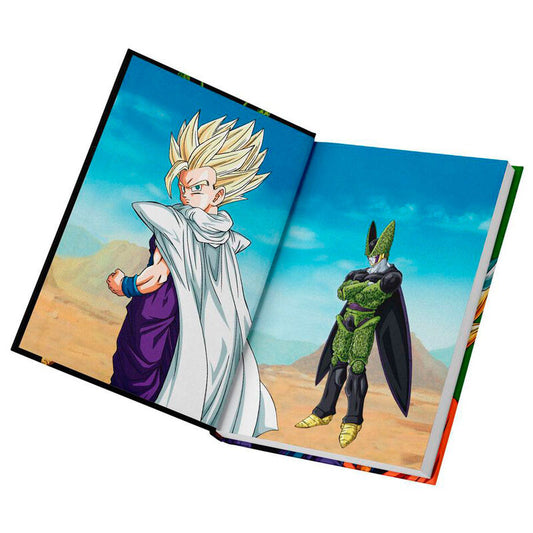 Cuaderno A5 Dragon Ball Z Cell Final Battle con portada luminosa - 3