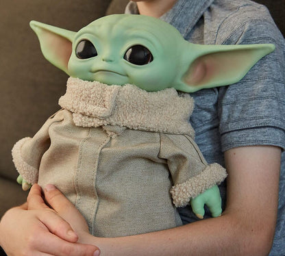 Peluche The Child de Star Wars The Mandalorian con atuendo beige
