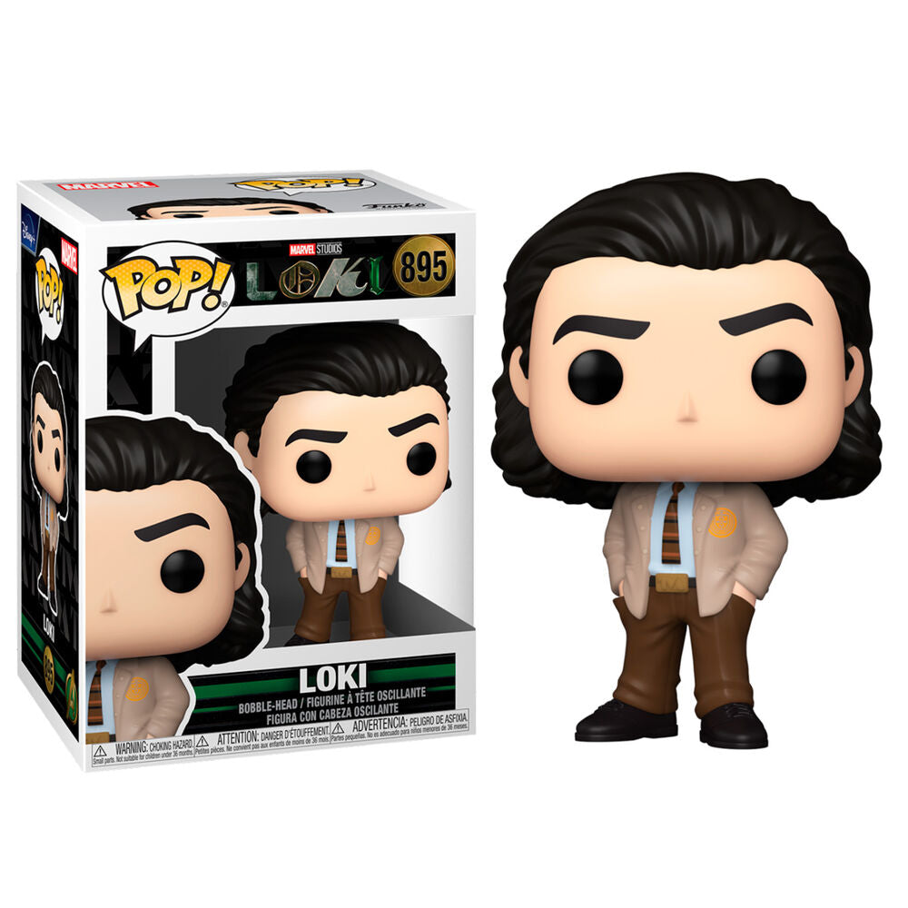 Figura Funko POP! de Loki con chaqueta clara y corbata - 2