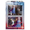 Caja con 2 puzzles de 100 piezas de Frozen II Disney