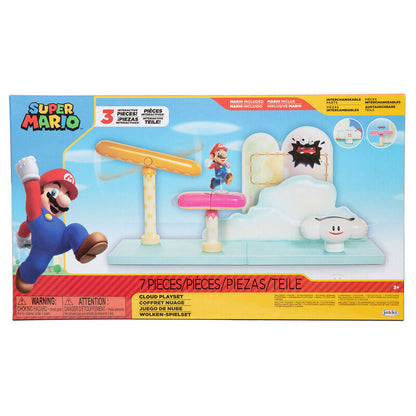 Playset Nube de Super Mario con figura de Mario - 2