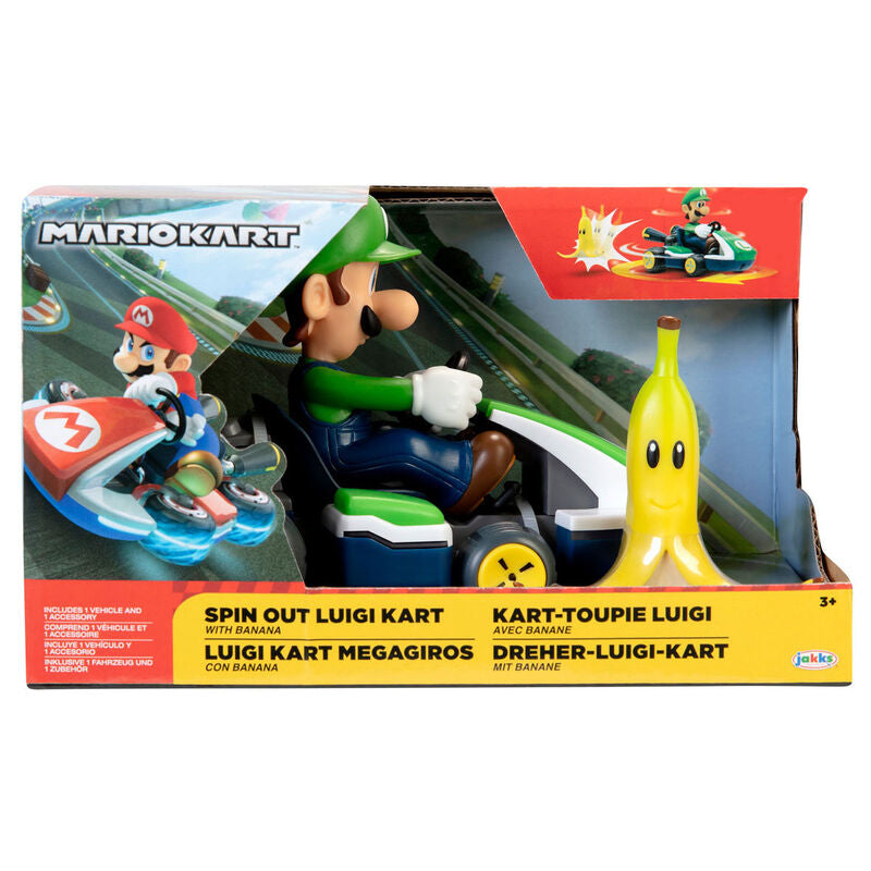 Coches Mario Kart de 6,5 cm con Mario y Luigi - 2