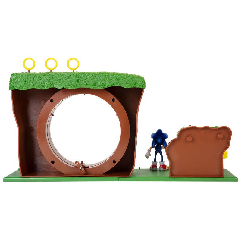 Playset La Colina Verde de Sonic con figura y bucle - 3
