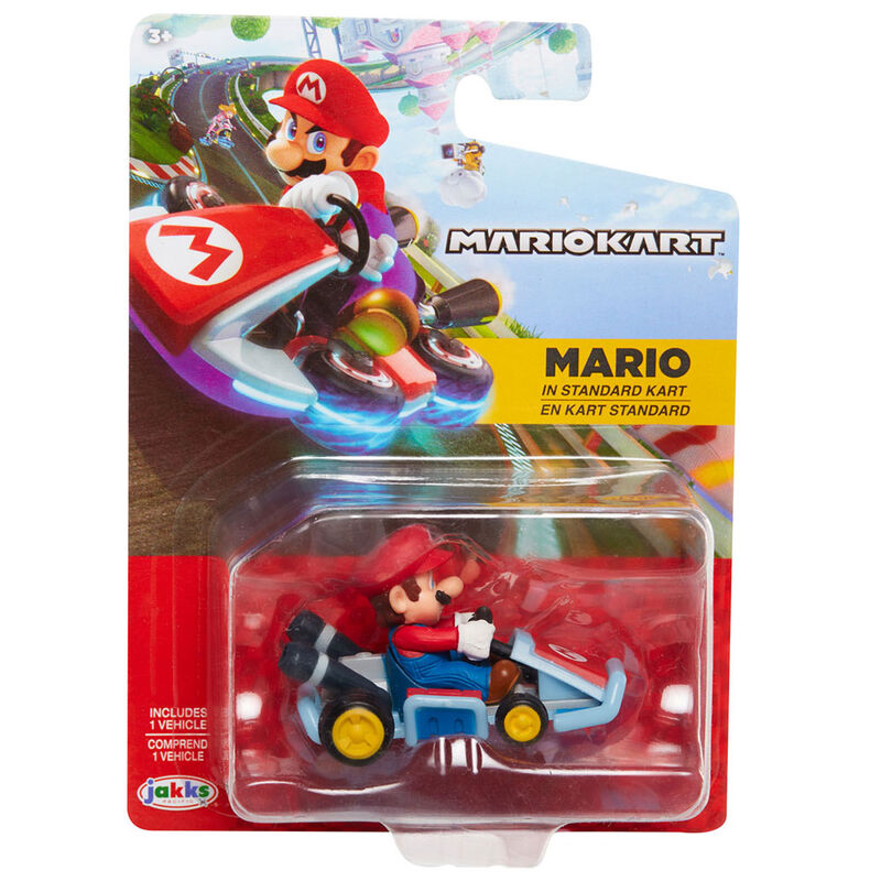 Figuras Mario Kart Racers de 6 cm en karts surtidos - 3