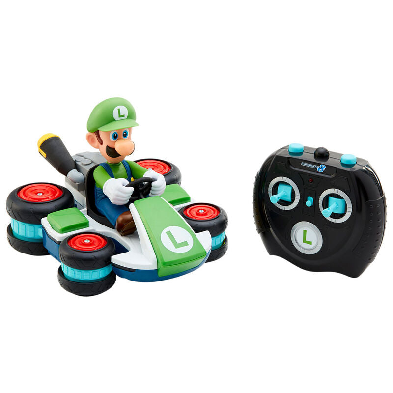 Coche Mini RC Racer de Luigi de Mario Kart con mando - 3