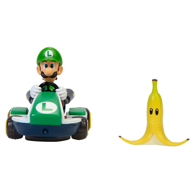 Coches Mario Kart de 6,5 cm con Mario y Luigi - 4