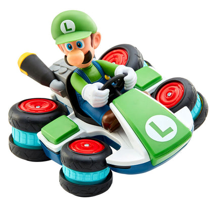 Coche Mini RC Racer de Luigi de Mario Kart con mando - 4