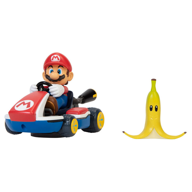 Coches Mario Kart de 6,5 cm con Mario y Luigi - 5