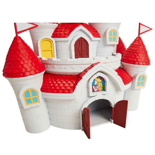 Playset del castillo Mushroom Kingdom de Super Mario Bros con Bowser y bloques - 5