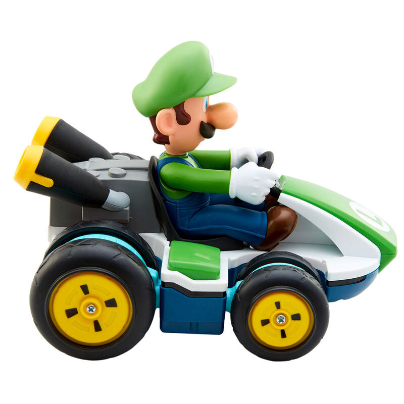 Coche Mini RC Racer de Luigi de Mario Kart con mando - 5