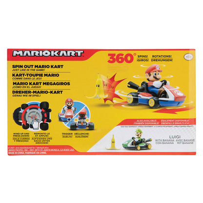 Coches Mario Kart de 6,5 cm con Mario y Luigi - 9