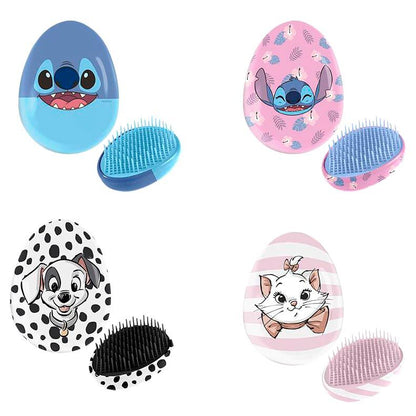 Cepillo desenredante Disney surtido con diseños de Stitch, Dálmatas y Marie