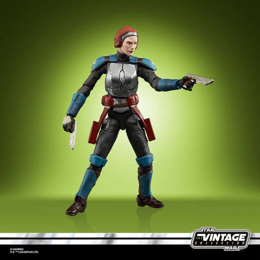 Figura articulada de Bo-Katan Kryze de The Mandalorian con armadura azul - 3