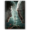 Cuaderno A5 3D de Harry Potter con Harry y Voldemort en portada