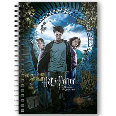 Cuaderno A5 3D de Harry Potter y el Prisionero de Azkaban
