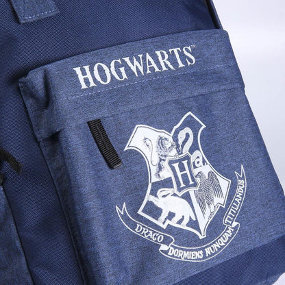 Mochila azul marino de Harry Potter con escudo de Hogwarts - 3
