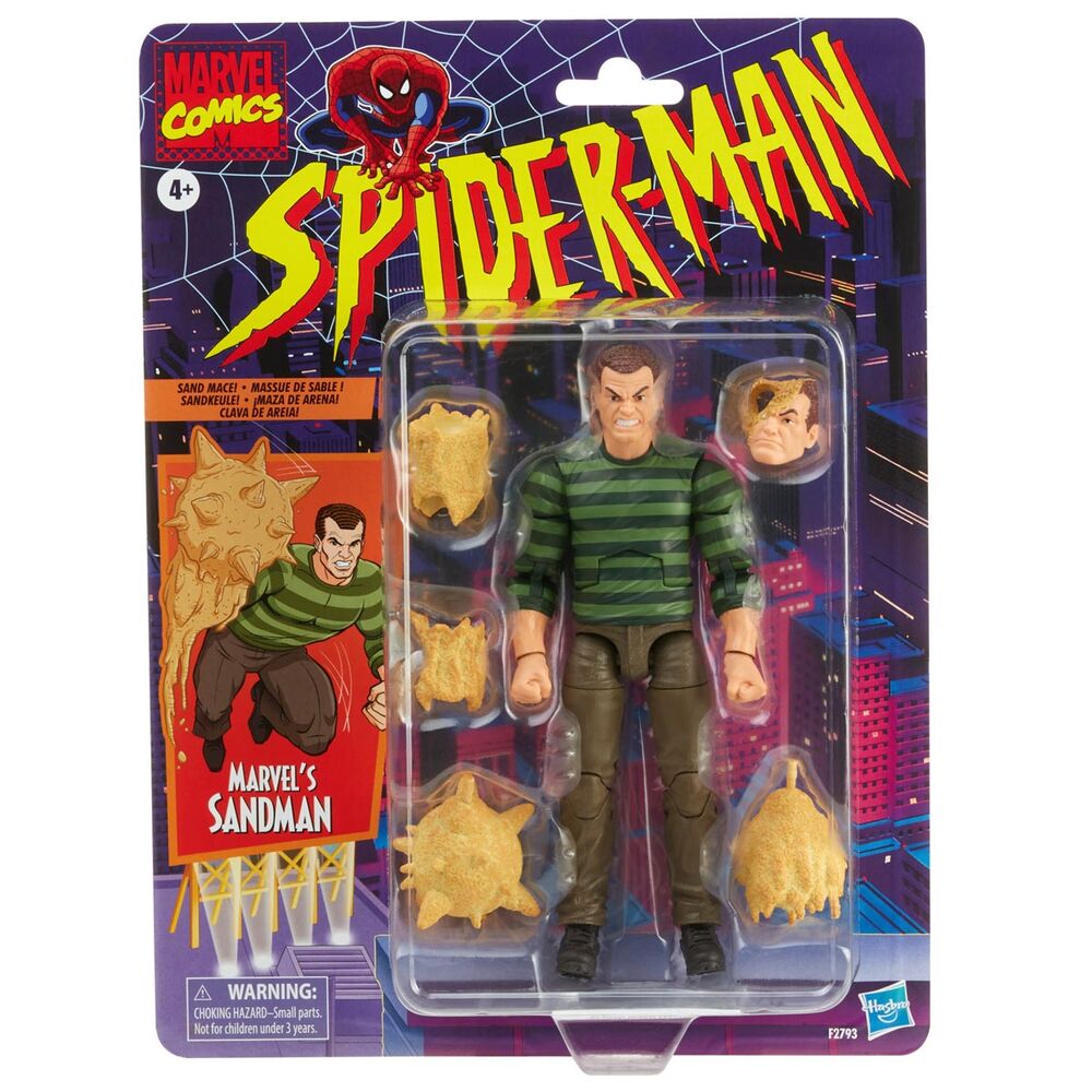 Figura articulada de Sandman de Spider-Man con puños arenosos - 2