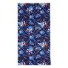 Braga de cuello infantil azul con estampado de Sonic The Hedgehog