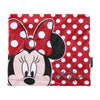Braga de cuello infantil roja de Minnie Disney con lunares blancos