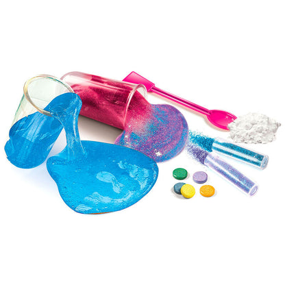 Caja del laboratorio Clementoni Mini Sliming Lab para crear masas elásticas y coloridas - 5