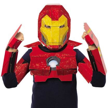 Kit Clementoni de máscara de Iron Man Avengers para montar - 2